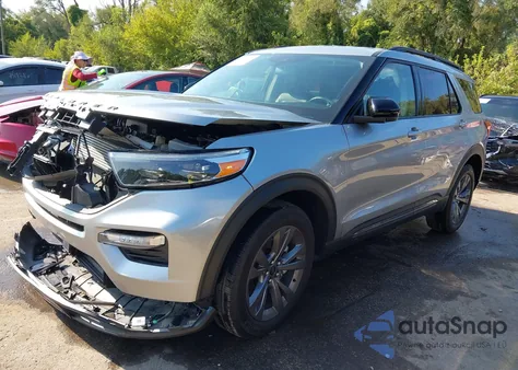 2022 Ford Explorer Xlt from USA, damaged, VIN 1FMSK8DH0NGB41727